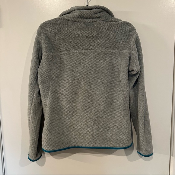 Patagonia Women's Fleece Re-Tool Snap-T Pullover size medium grey blue 25442 - Picture 3 of 10
